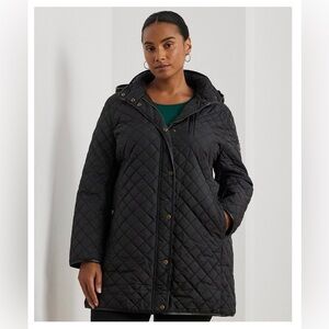 Lauren Ralph Lauren Quilted Black Puffer Jacket